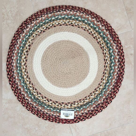 Braided Earth Rug - NWT - Picture 2 of 7
